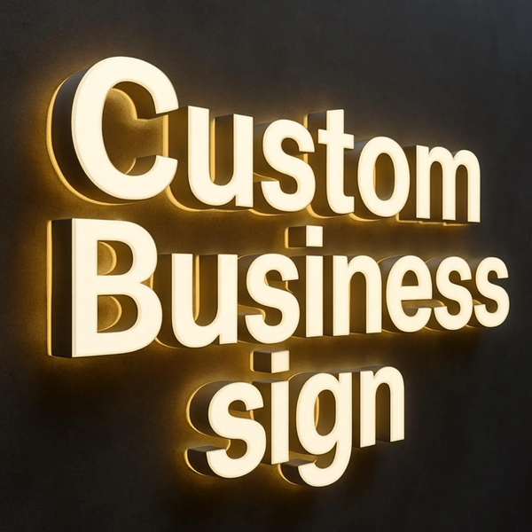 Frontlit & Backlit Sign
